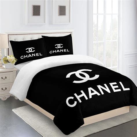 chanel covers for bed|Chanel Bedding Set .